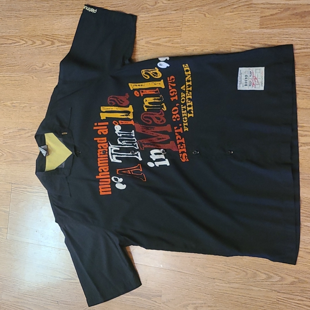 FUBU Brand Muhammad Ali button down #7